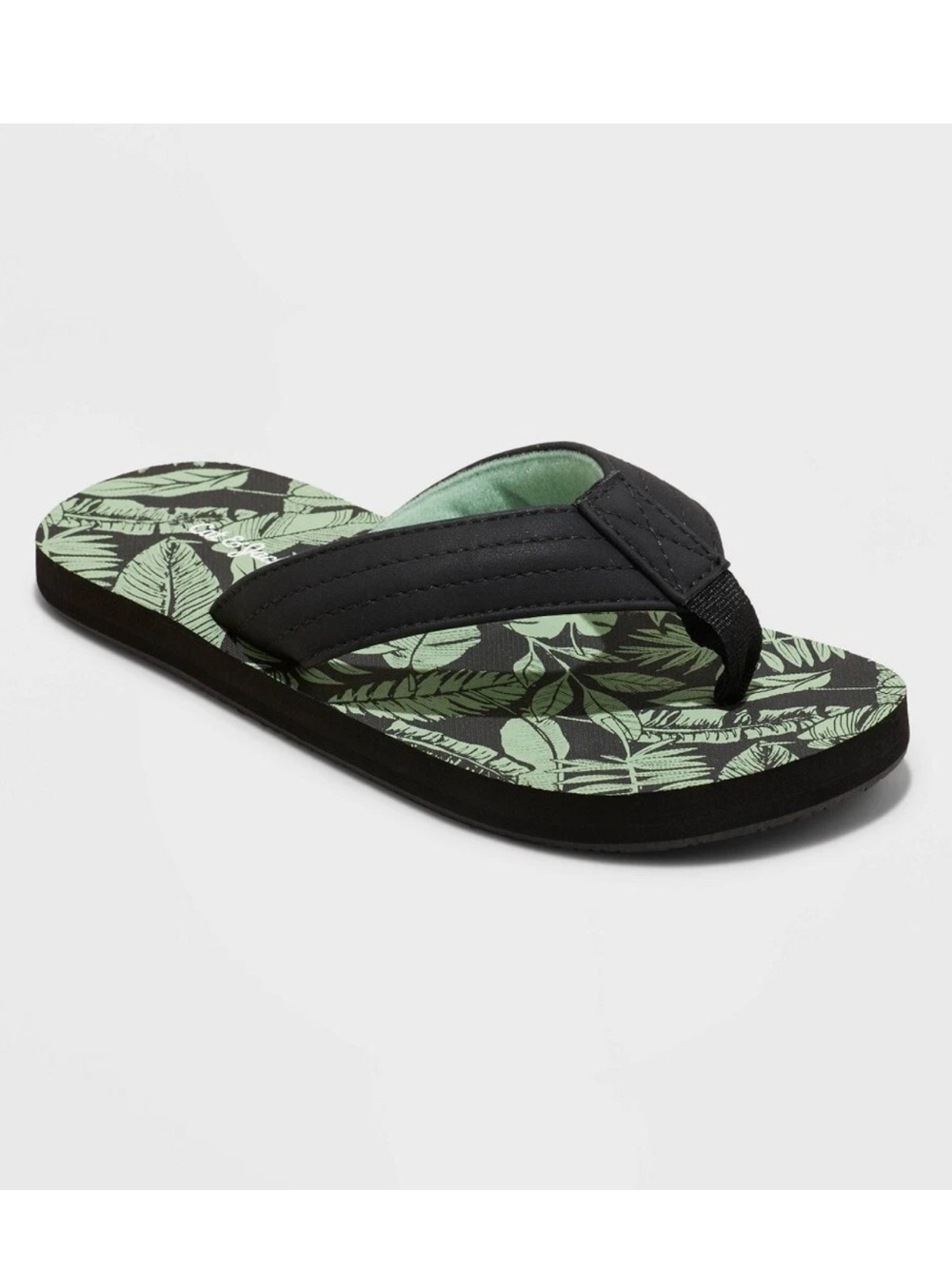 Cat & Jack Palm Print Flip Flop Sandals